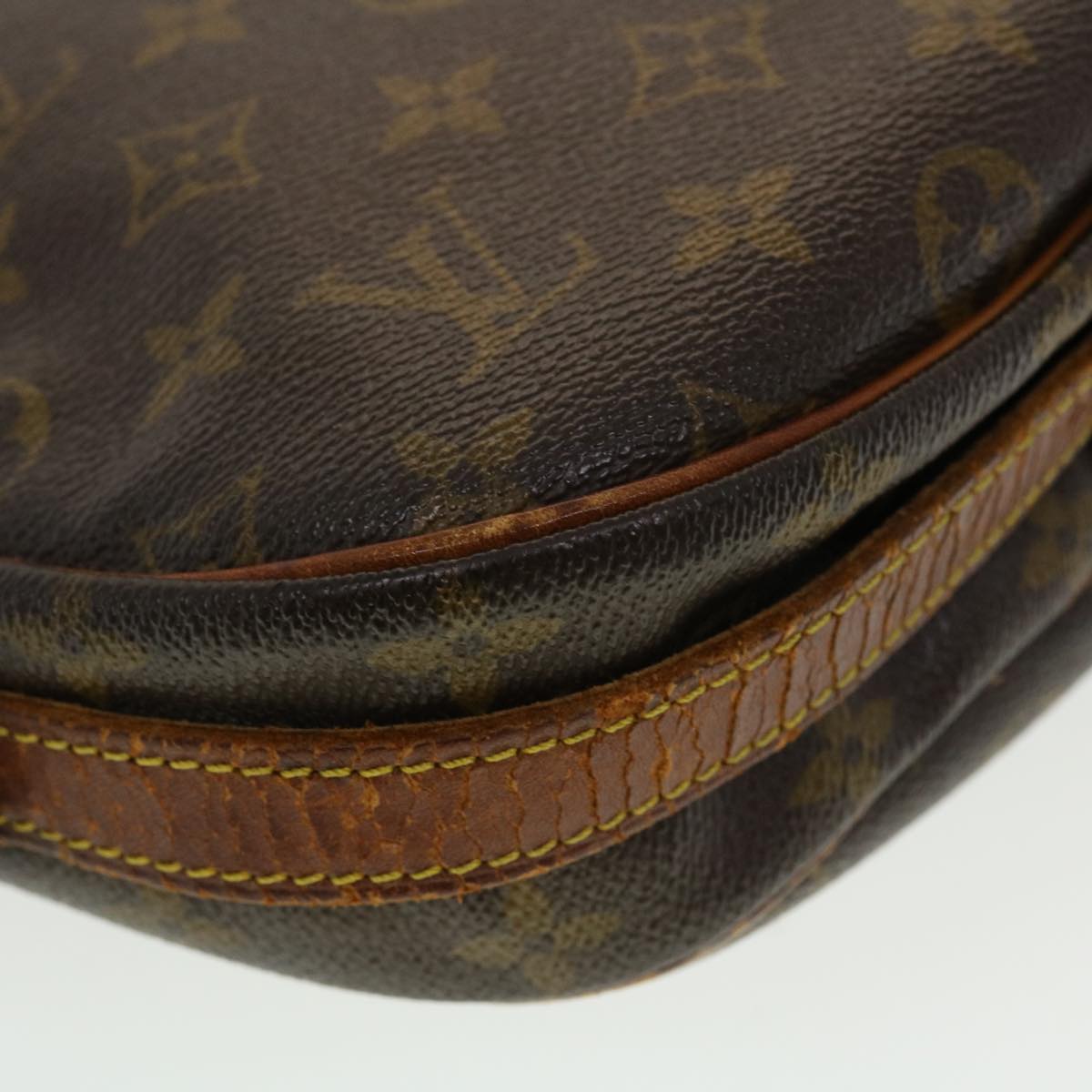 LOUIS VUITTON Monogram Jeune Fille GM Shoulder Bag M51225 LV Auth bs5932