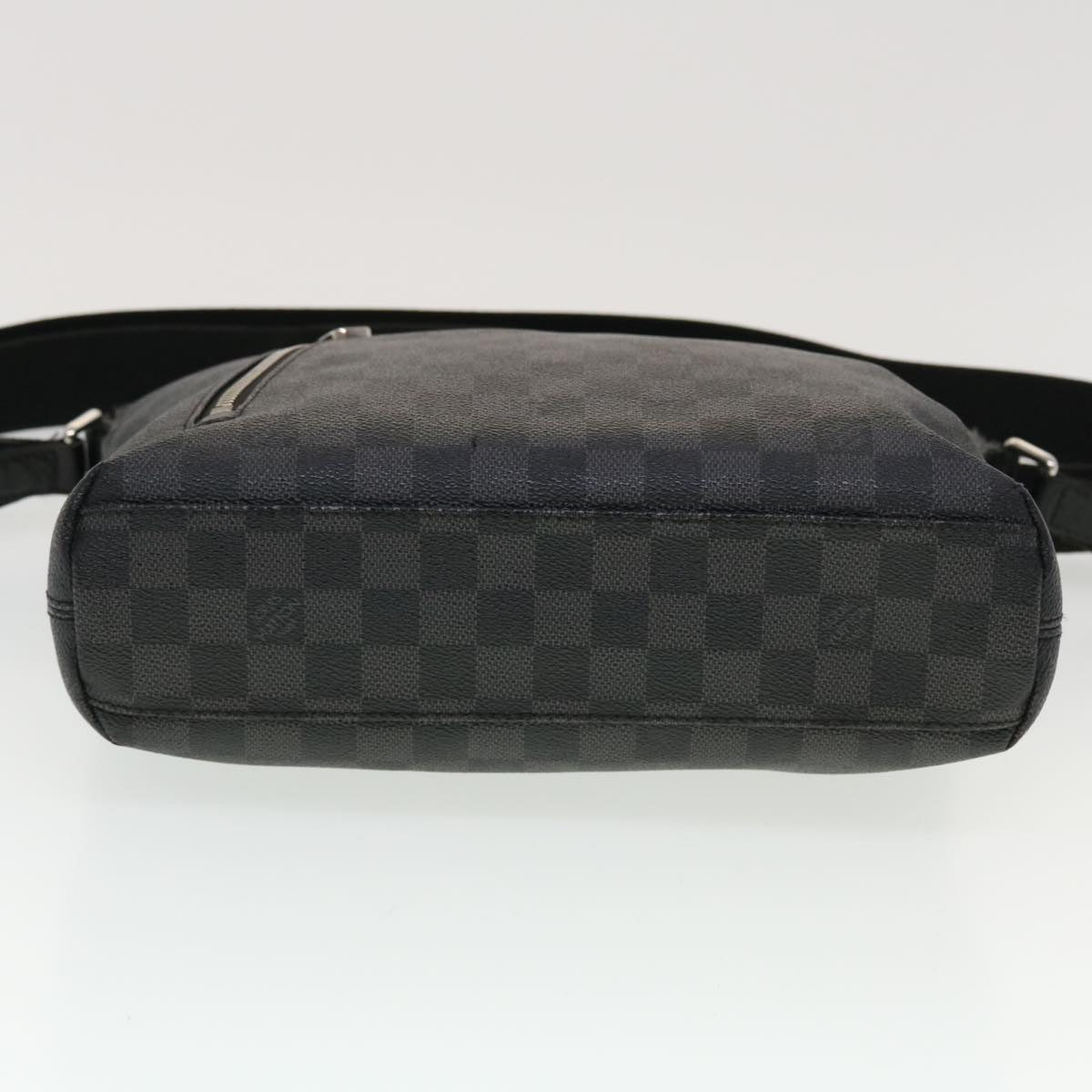 LOUIS VUITTON Damier Graphite Mick MM Shoulder Bag N41106 LV Auth bs5938