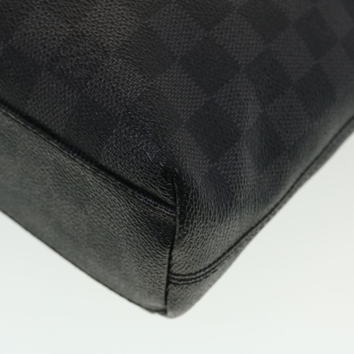 LOUIS VUITTON Damier Graphite Mick MM Shoulder Bag N41106 LV Auth bs5938