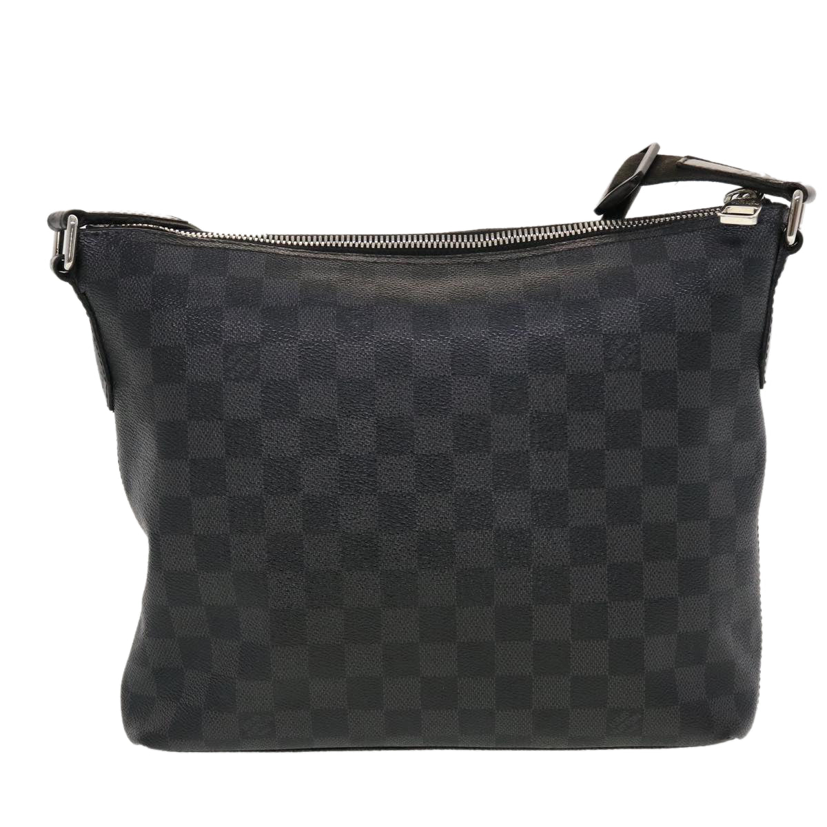 LOUIS VUITTON Damier Graphite Mick MM Shoulder Bag N41106 LV Auth bs5938