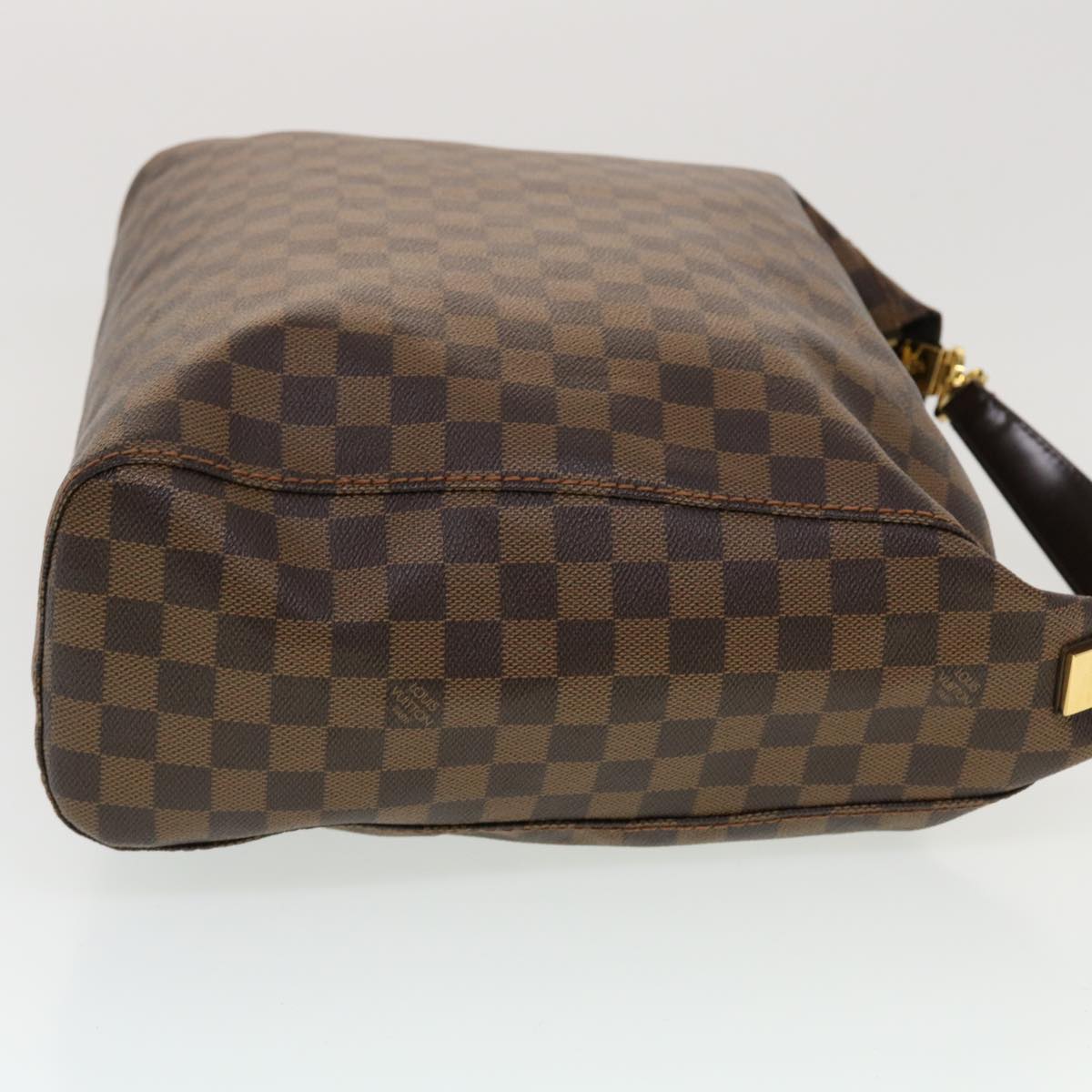 LOUIS VUITTON Damier Ebene Porto Bellow GM Shoulder Bag N41185 LV Auth bs5944