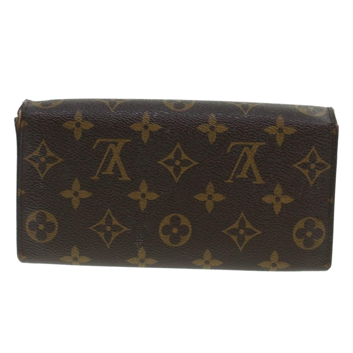 LOUIS VUITTON Monogram Long Wallet 2Set LV Auth bs5965