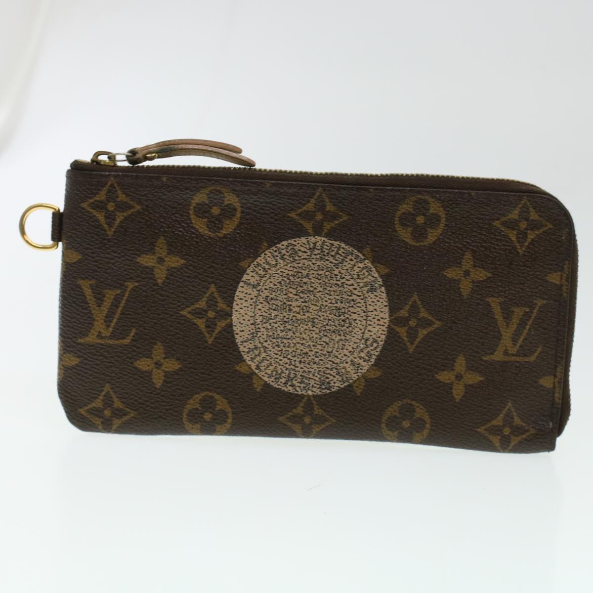 LOUIS VUITTON Monogram Long Wallet 2Set LV Auth bs5965