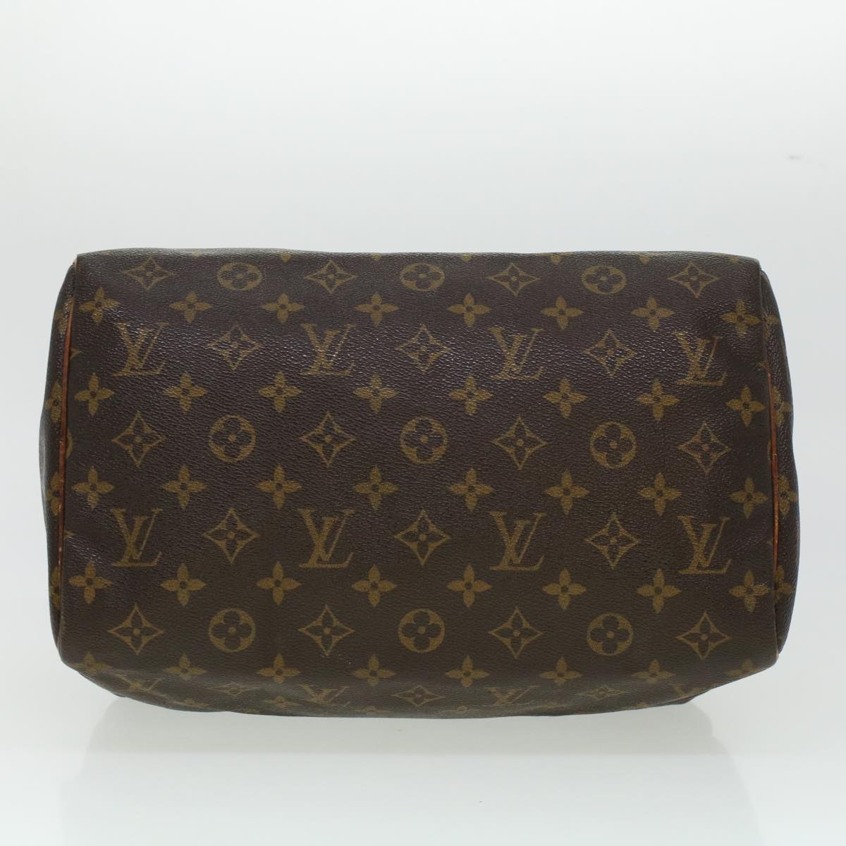 LOUIS VUITTON Monogram Speedy 30 Hand Bag M41526 LV Auth bs6003