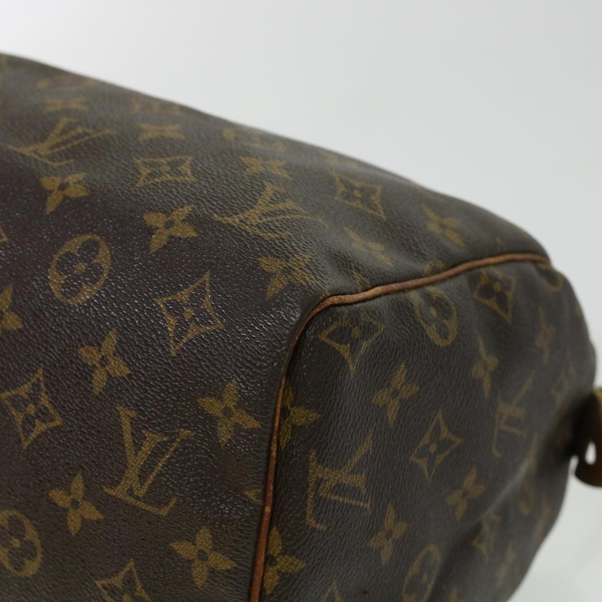 LOUIS VUITTON Monogram Speedy 30 Hand Bag M41526 LV Auth bs6003