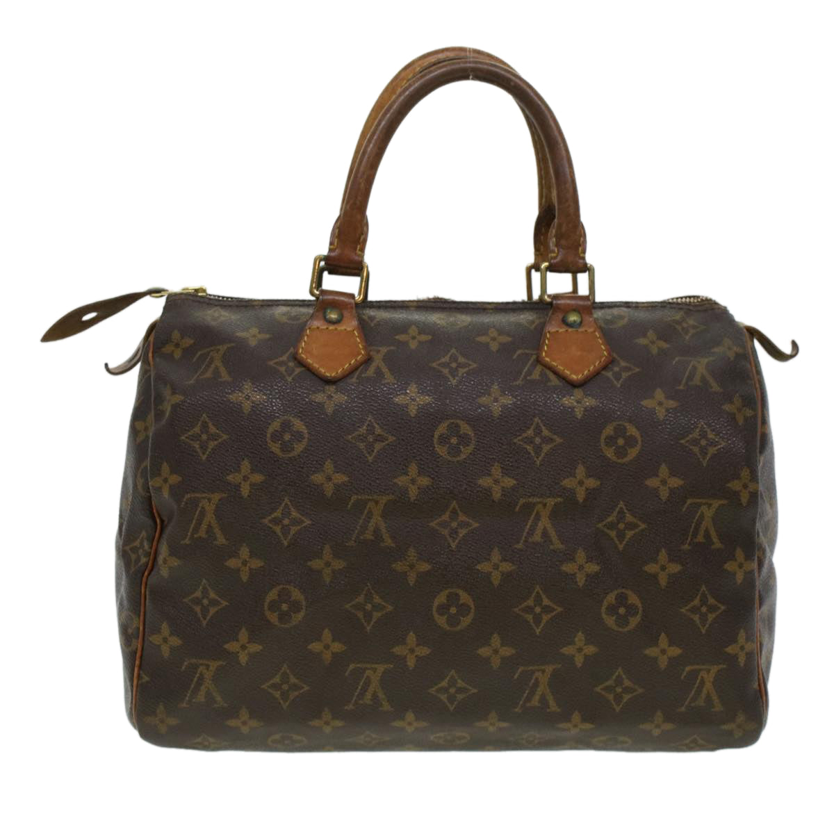 LOUIS VUITTON Monogram Speedy 30 Hand Bag M41526 LV Auth bs6003 - 0