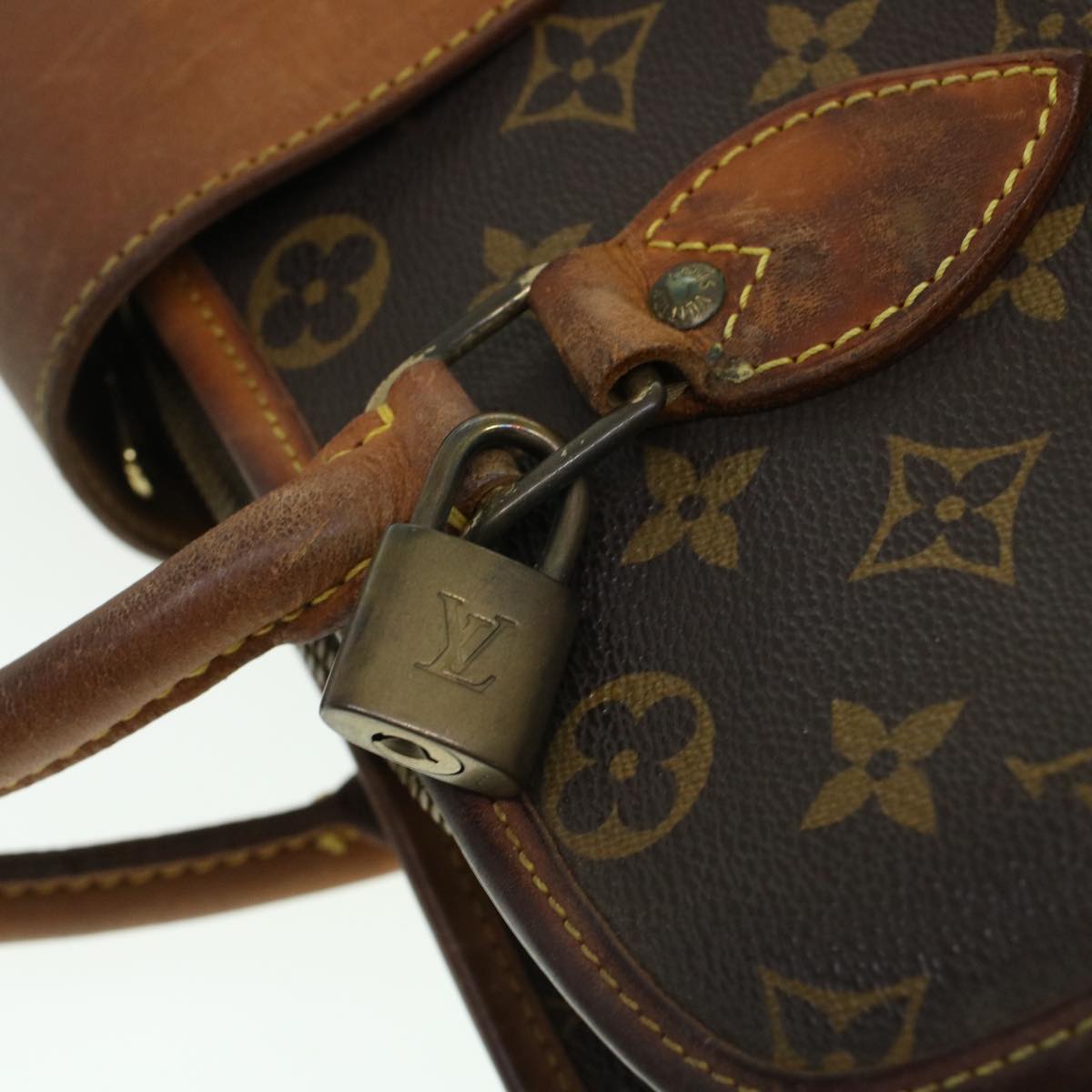 LOUIS VUITTON Monogram Rivoli Hand Bag M53380 LV Auth bs6020