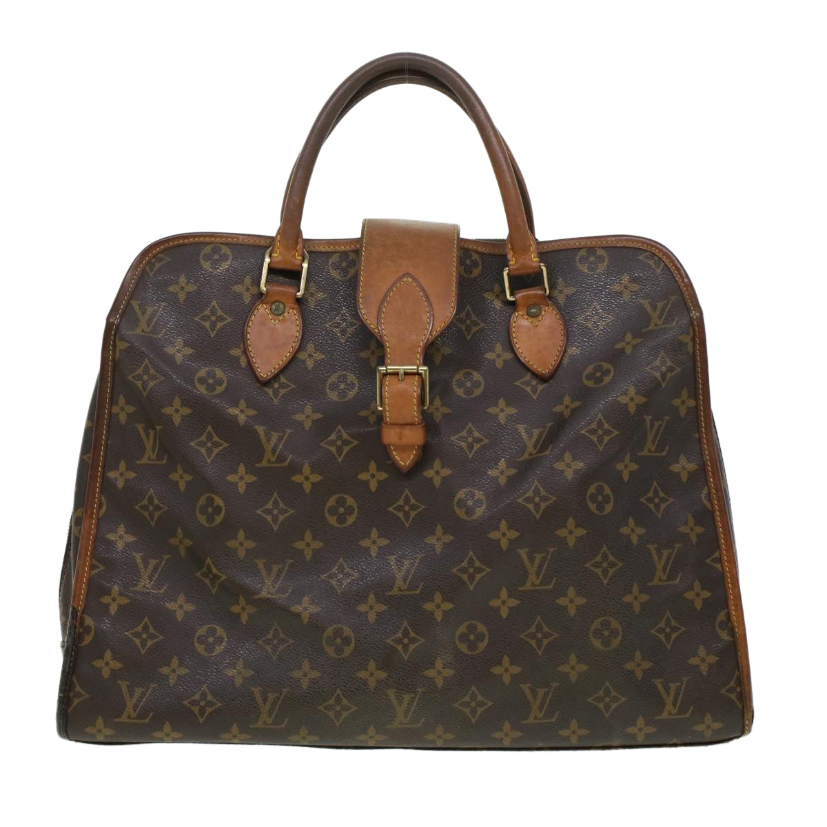 LOUIS VUITTON Monogram Rivoli Hand Bag M53380 LV Auth bs6020