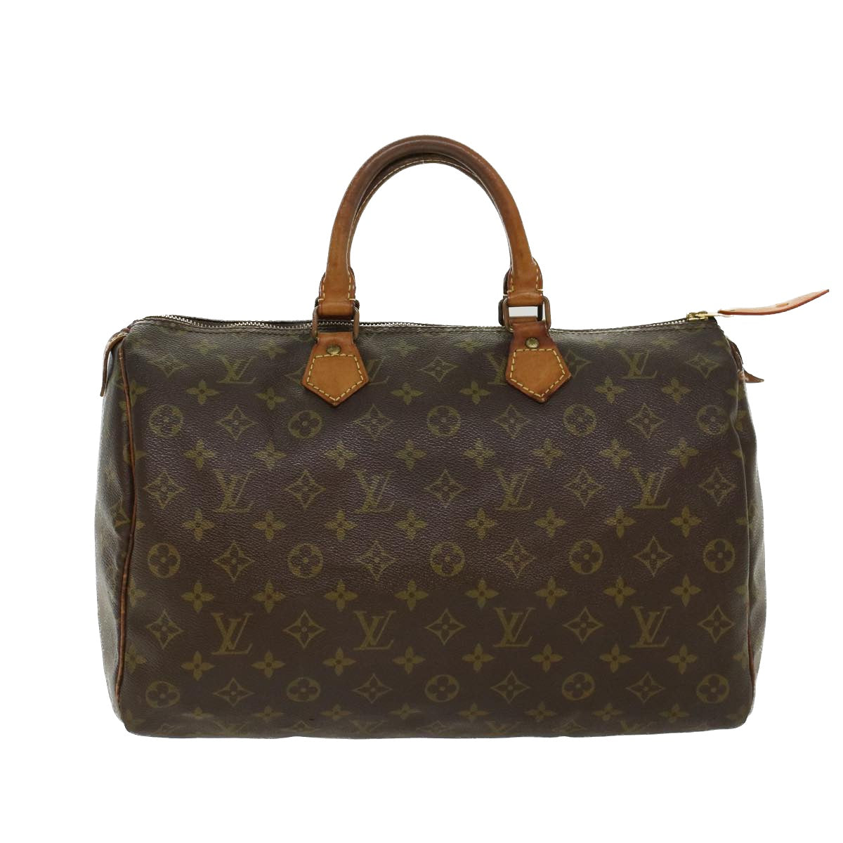 LOUIS VUITTON Monogram Speedy 35 Hand Bag M41524 LV Auth bs6024