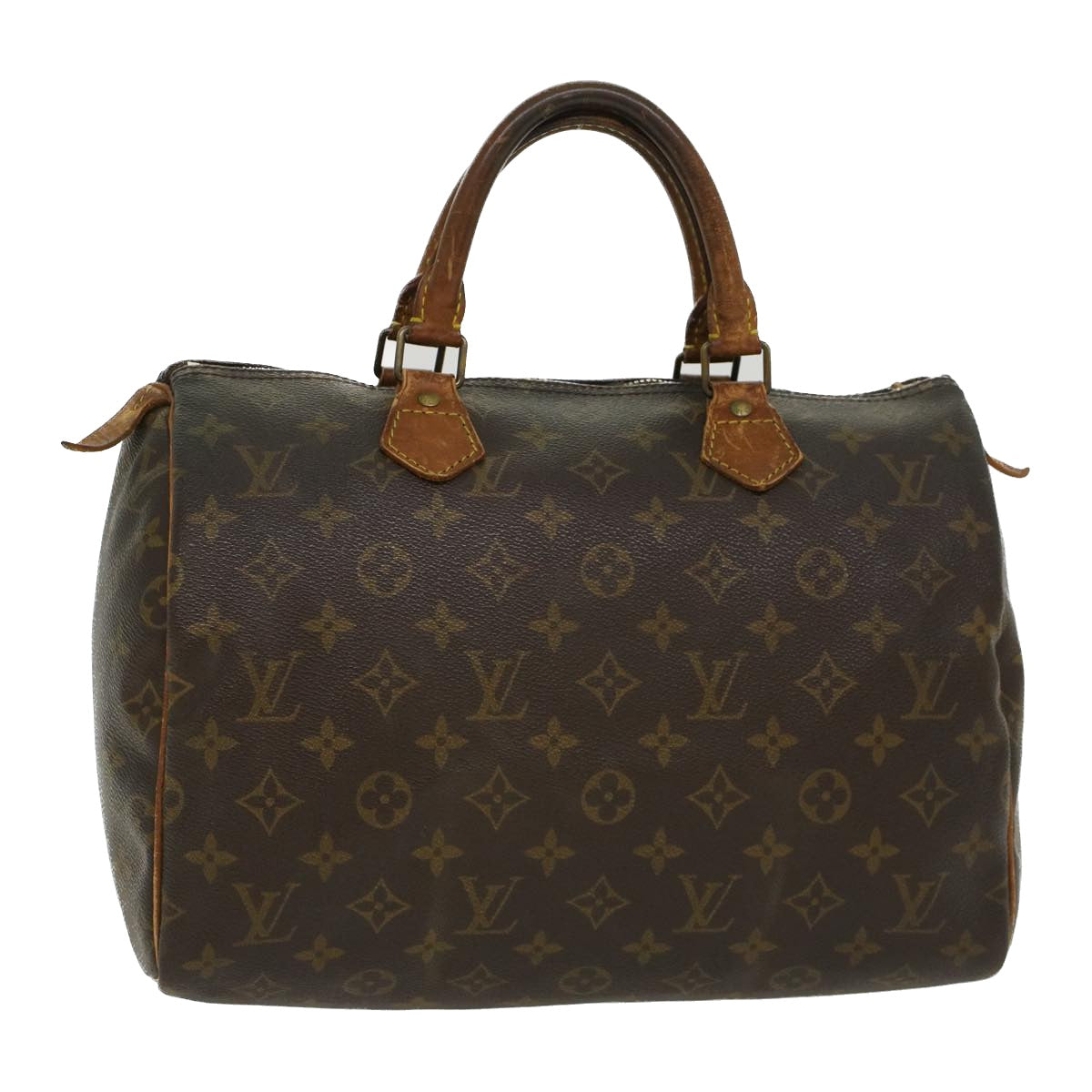 LOUIS VUITTON Monogram Speedy 30 Hand Bag M41526 LV Auth bs6025