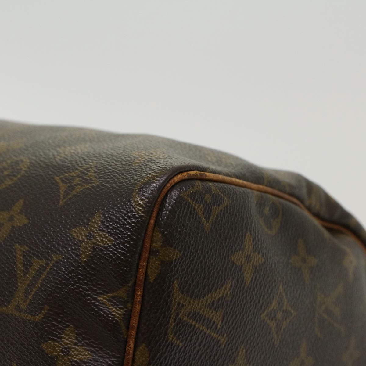 LOUIS VUITTON Monogram Speedy 30 Hand Bag M41526 LV Auth bs6025