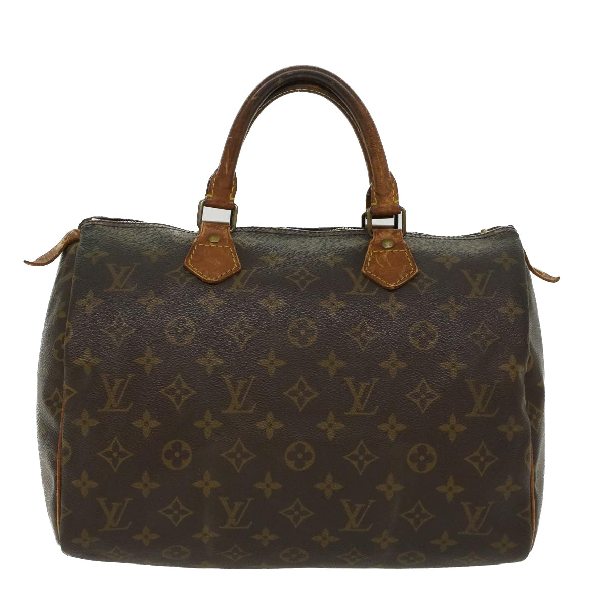 LOUIS VUITTON Monogram Speedy 30 Hand Bag M41526 LV Auth bs6025