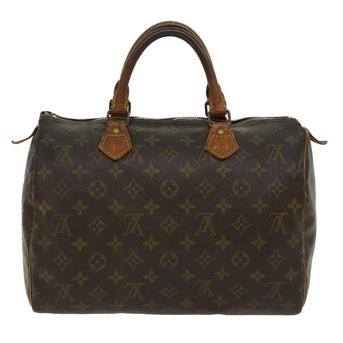 LOUIS VUITTON Monogram Speedy 30 Hand Bag M41526 LV Auth bs6025 - 0