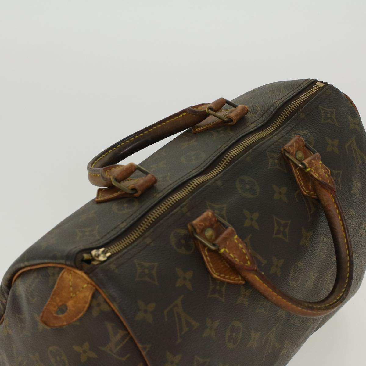 LOUIS VUITTON Monogram Speedy 30 Hand Bag M41526 LV Auth bs6025