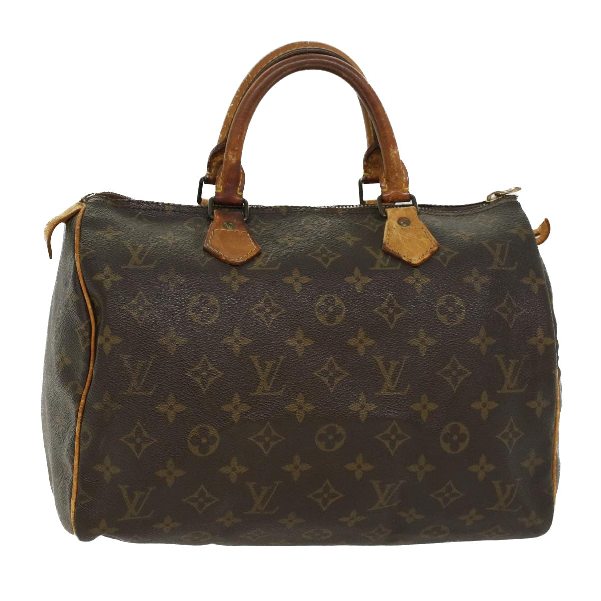 LOUIS VUITTON Monogram Speedy 30 Hand Bag M41526 LV Auth bs6026