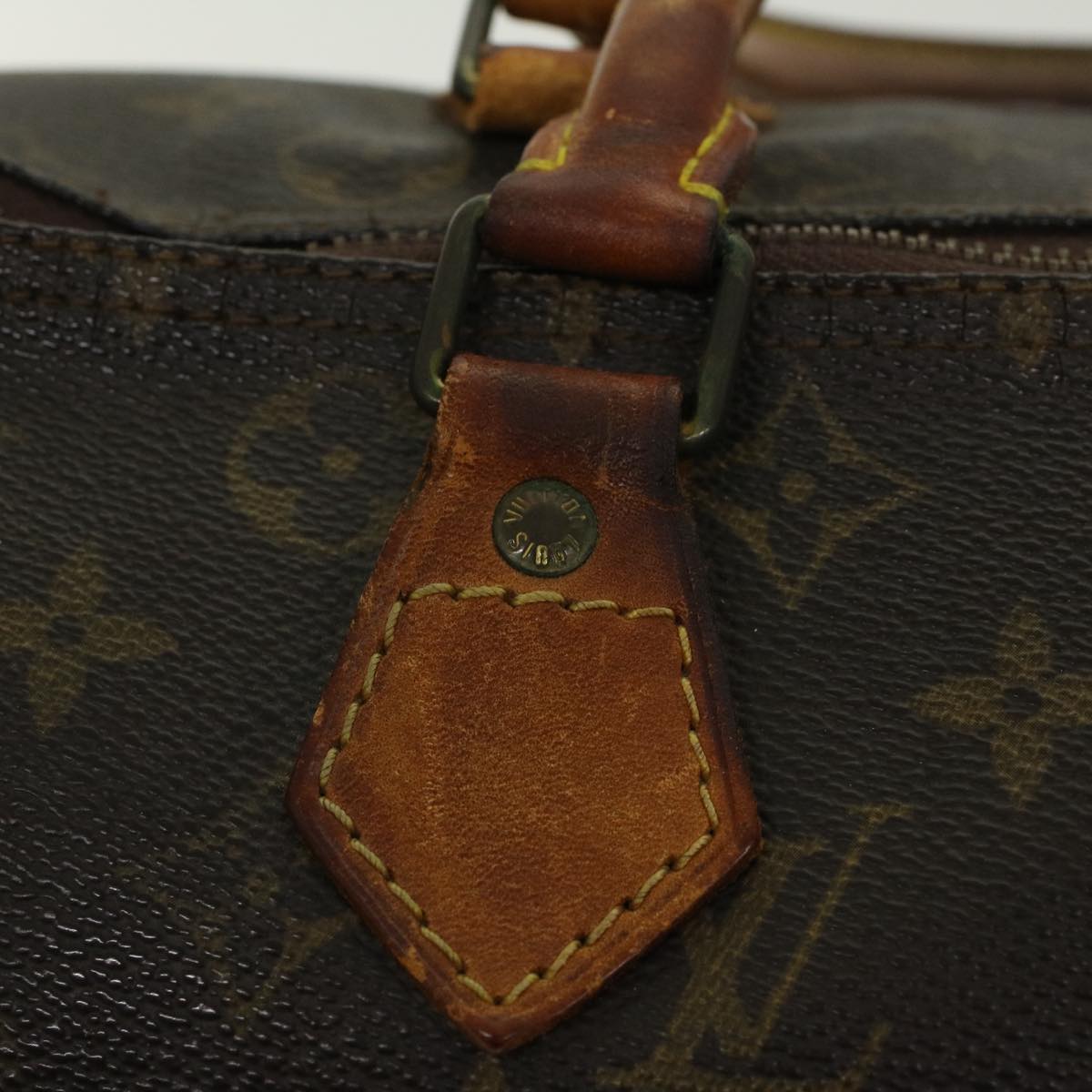 LOUIS VUITTON Monogram Speedy 30 Hand Bag M41526 LV Auth bs6026