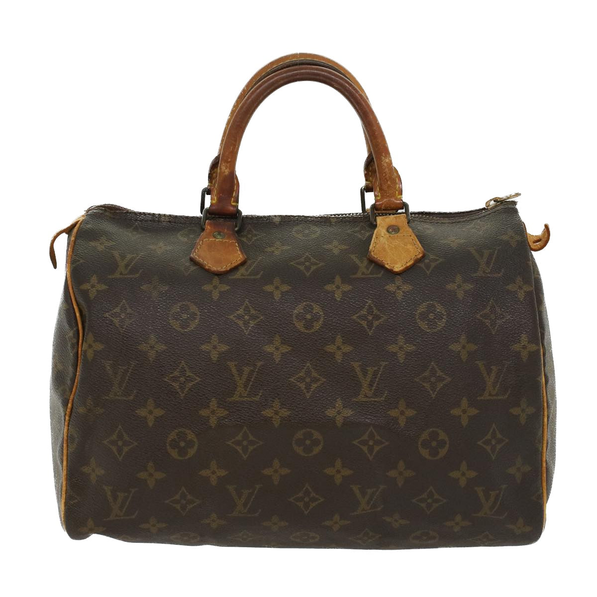 LOUIS VUITTON Monogram Speedy 30 Hand Bag M41526 LV Auth bs6026