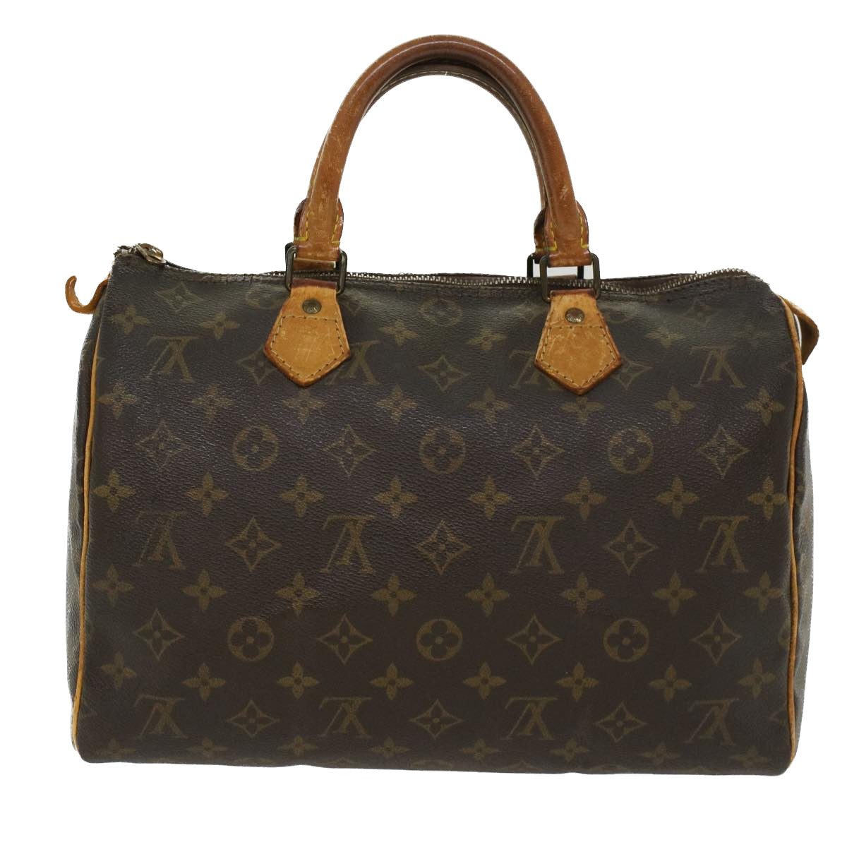 LOUIS VUITTON Monogram Speedy 30 Hand Bag M41526 LV Auth bs6026 - 0