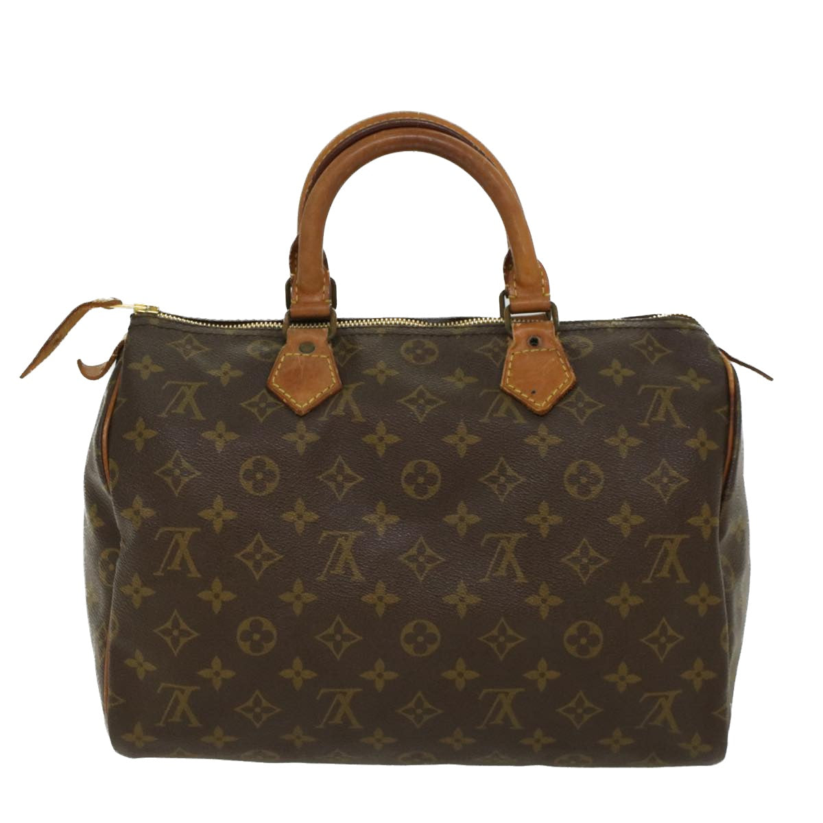 LOUIS VUITTON Monogram Speedy 30 Hand Bag M41526 LV Auth bs6027