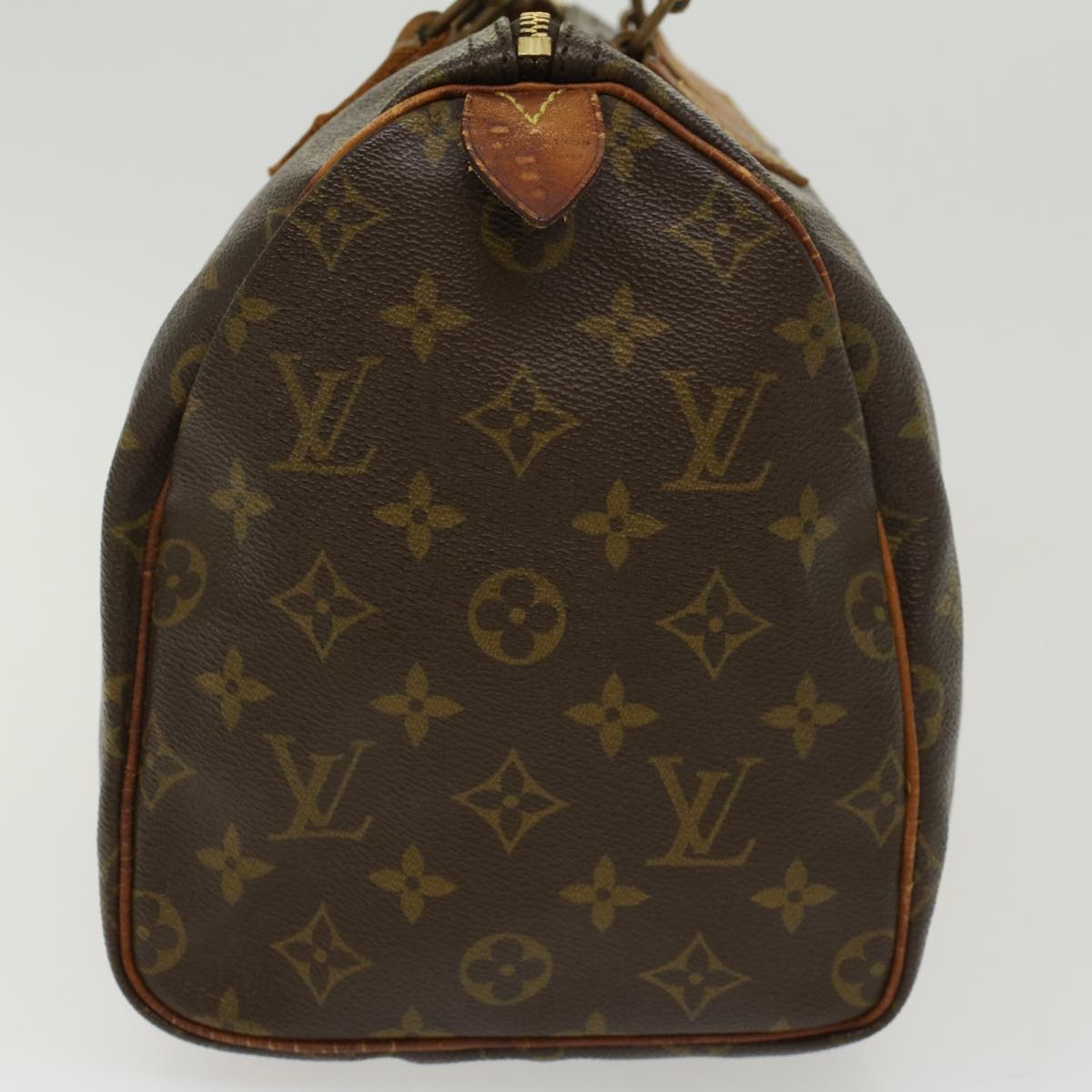 LOUIS VUITTON Monogram Speedy 30 Hand Bag M41526 LV Auth bs6027