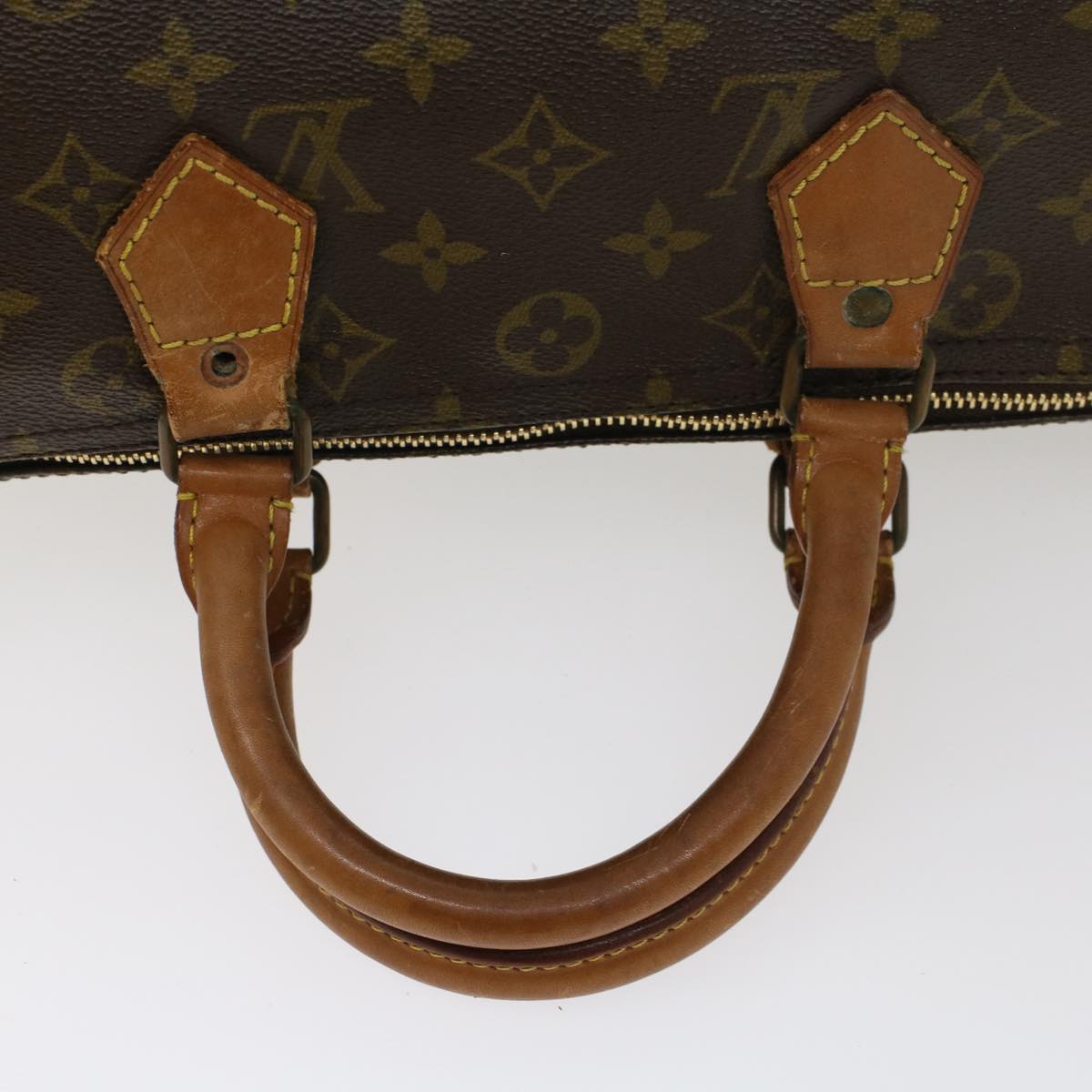 LOUIS VUITTON Monogram Speedy 30 Hand Bag M41526 LV Auth bs6027