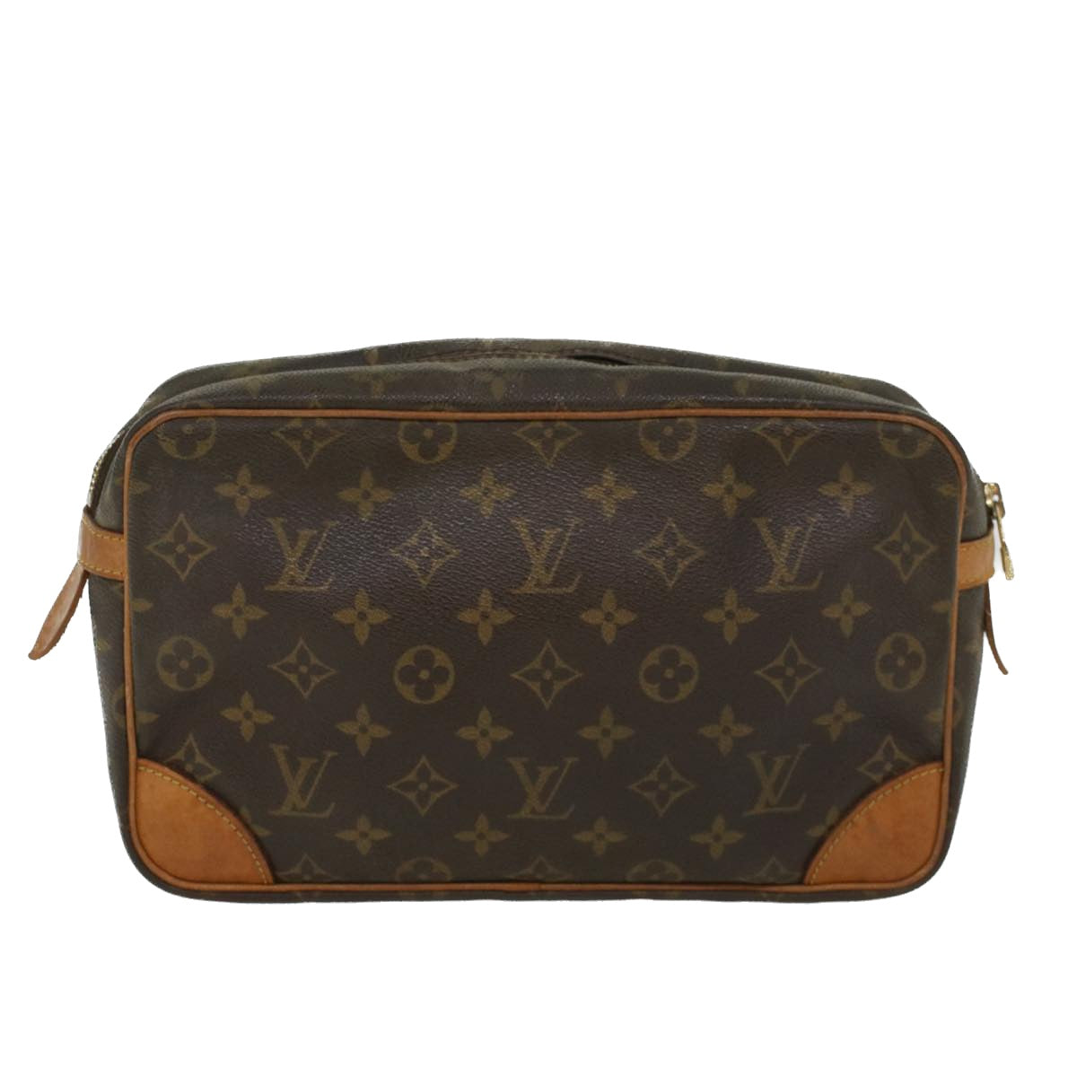 LOUIS VUITTON Monogram Compiegne 28 Clutch Bag M51845 LV Auth bs6029 - 0