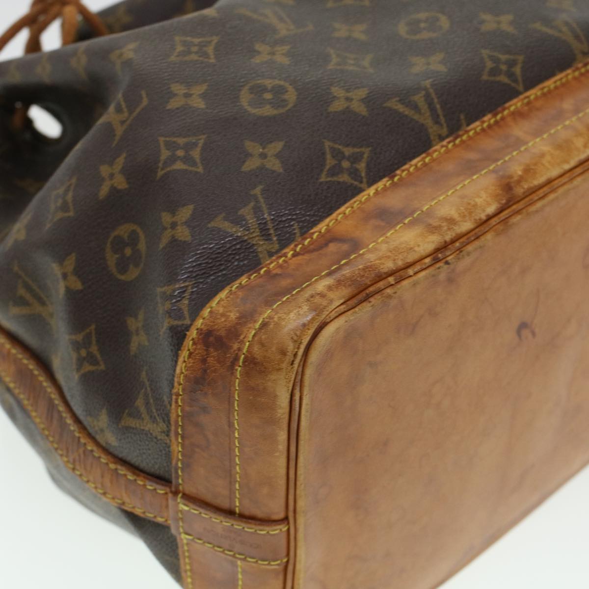 LOUIS VUITTON Monogram Noe Shoulder Bag M42224 LV Auth bs6041