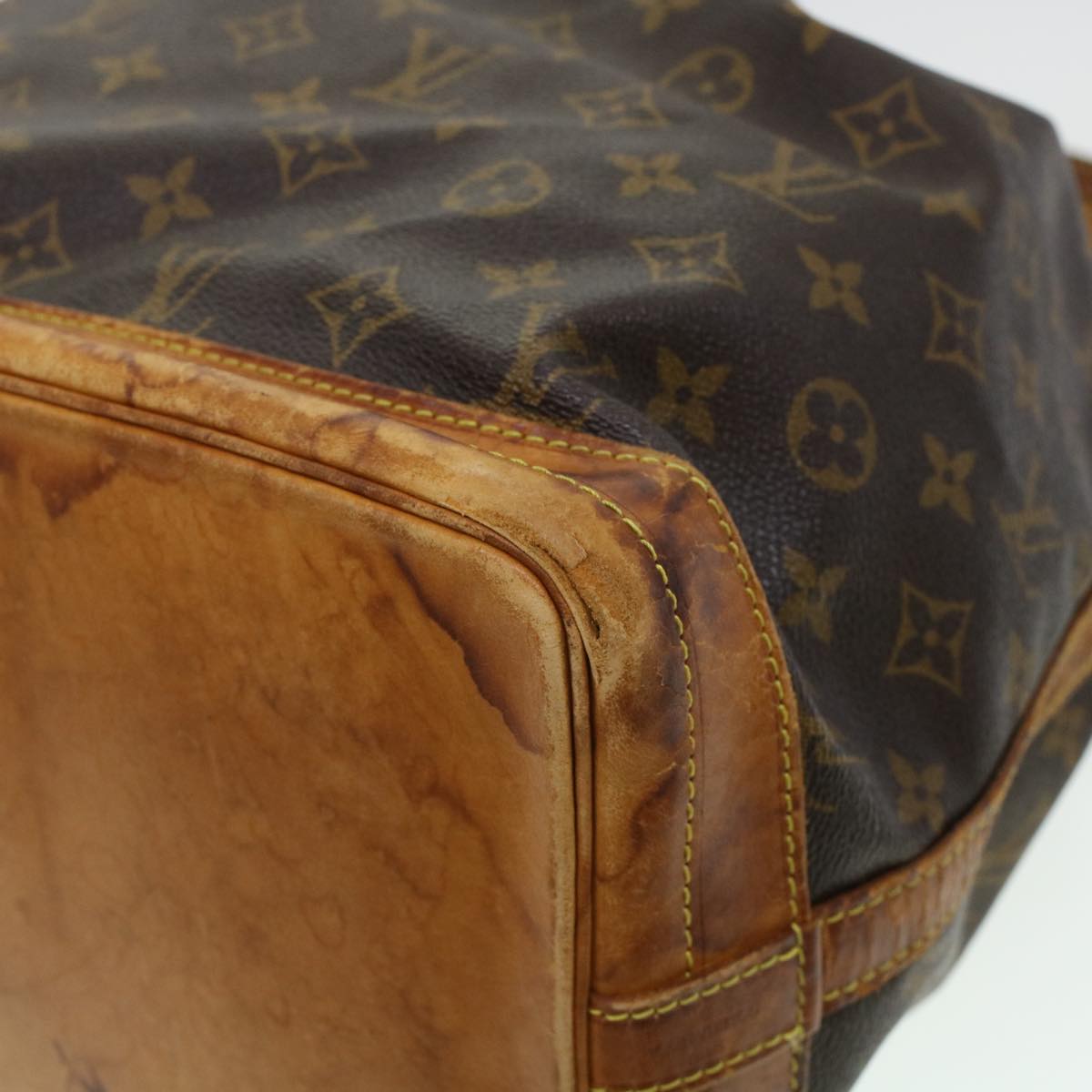 LOUIS VUITTON Monogram Noe Shoulder Bag M42224 LV Auth bs6041