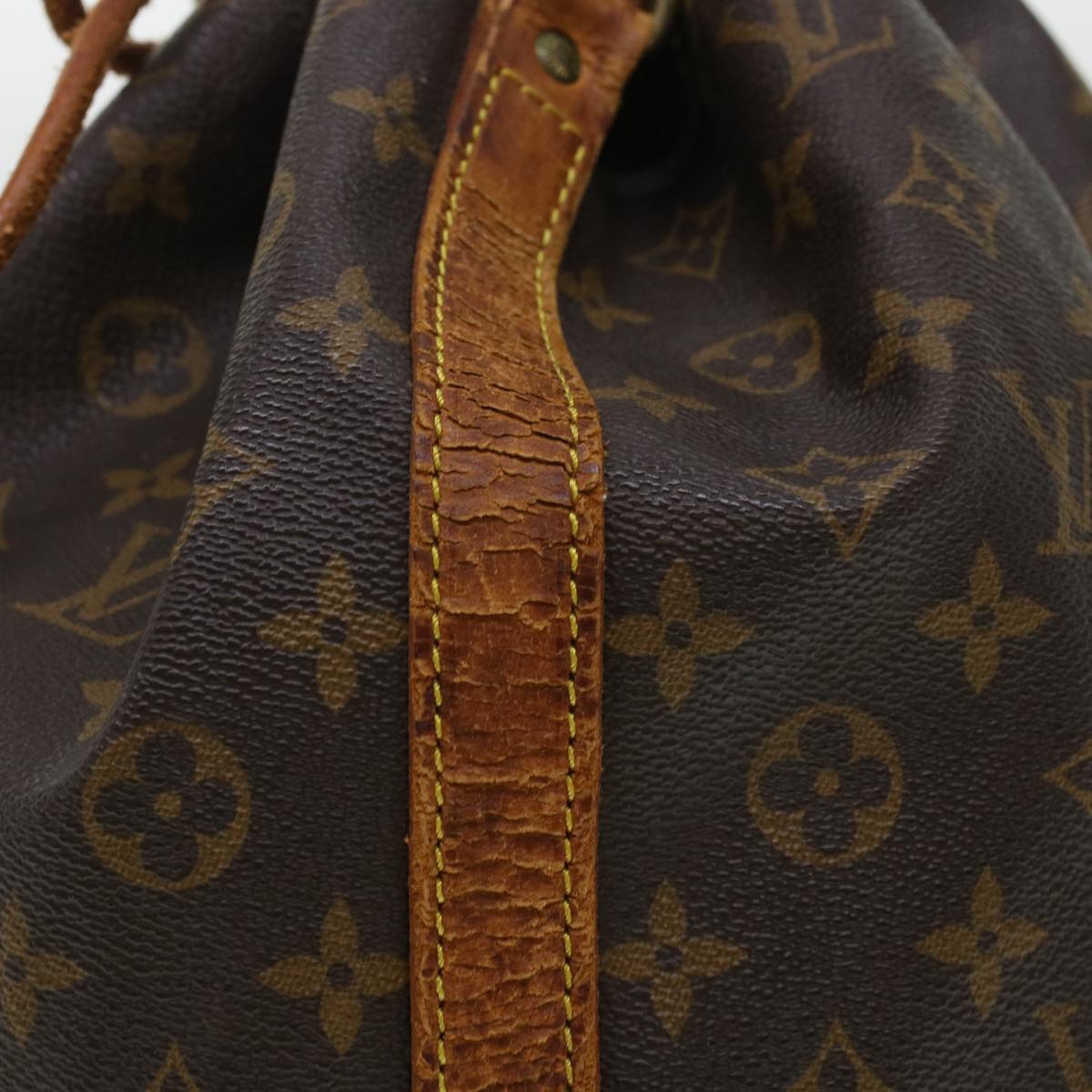 LOUIS VUITTON Monogram Noe Shoulder Bag M42224 LV Auth bs6041