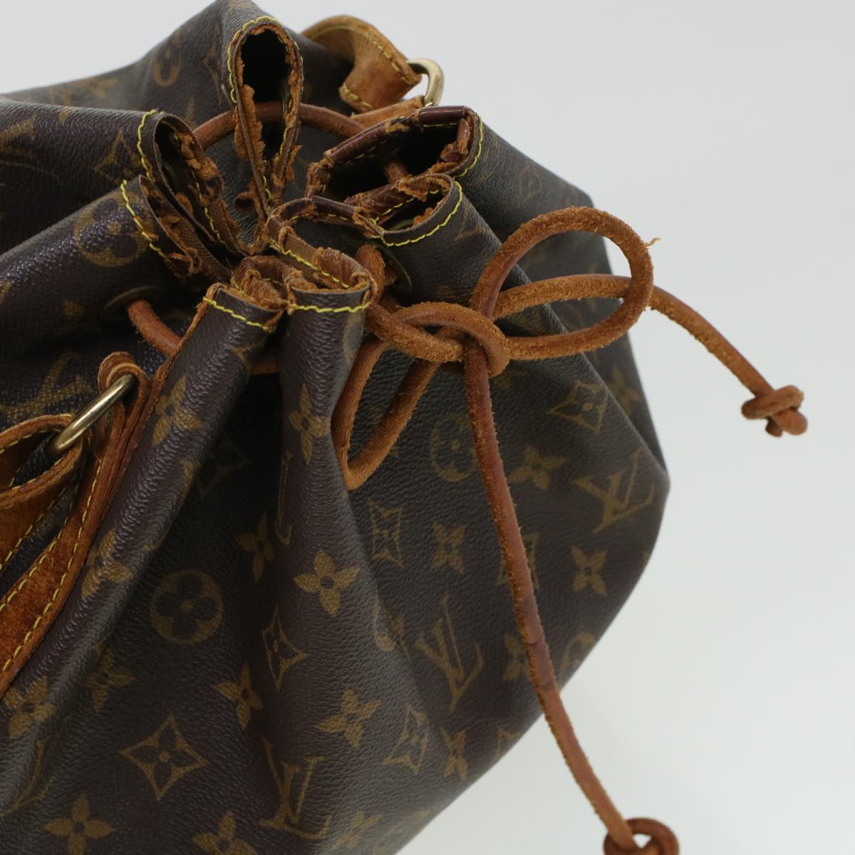 LOUIS VUITTON Monogram Noe Shoulder Bag M42224 LV Auth bs6041