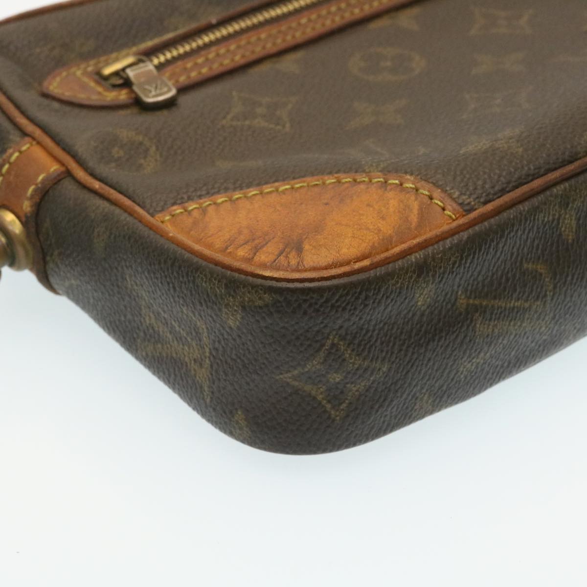 LOUIS VUITTON Monogram Marly Dragonne GM Clutch Bag M51825 Auth bs607