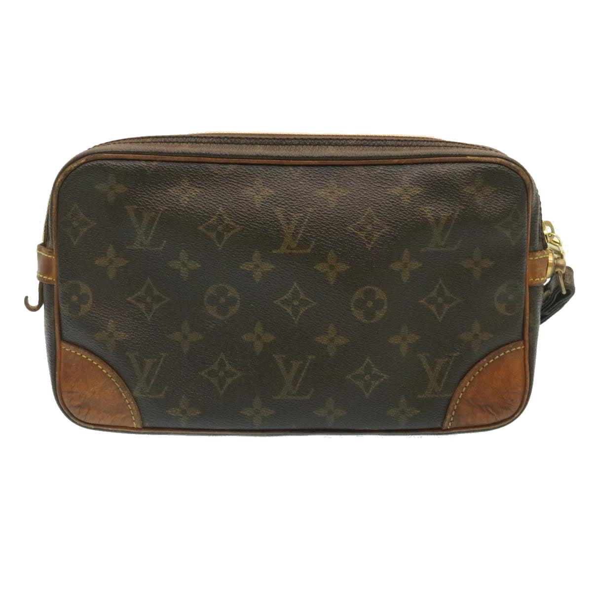 LOUIS VUITTON Monogram Marly Dragonne GM Clutch Bag M51825 Auth bs607 - 0