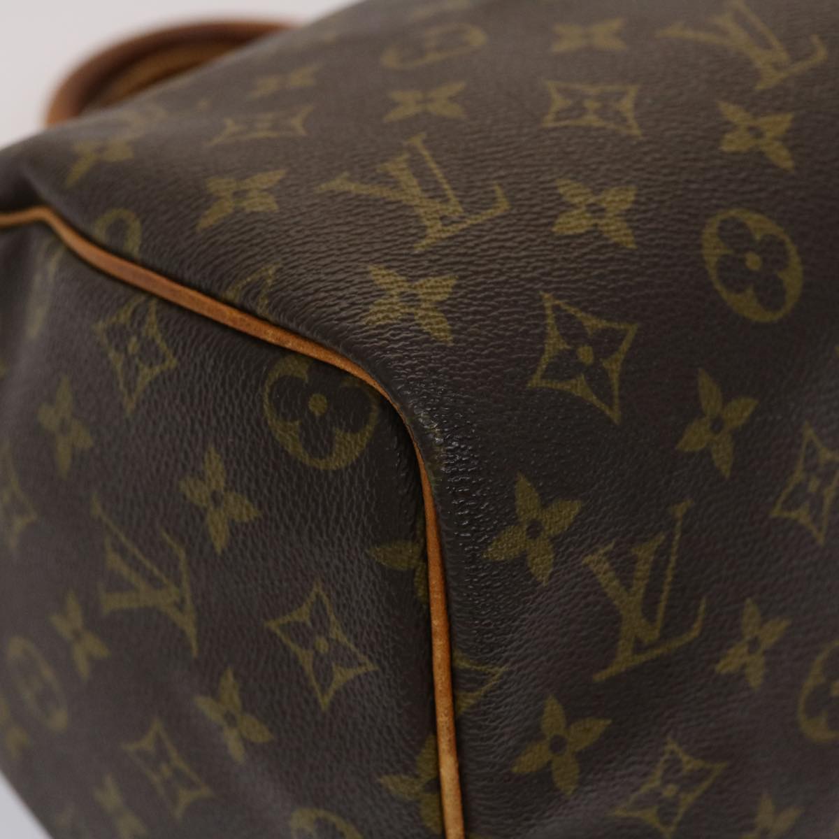 LOUIS VUITTON Monogram Speedy 30 Hand Bag M41526 LV Auth bs6087