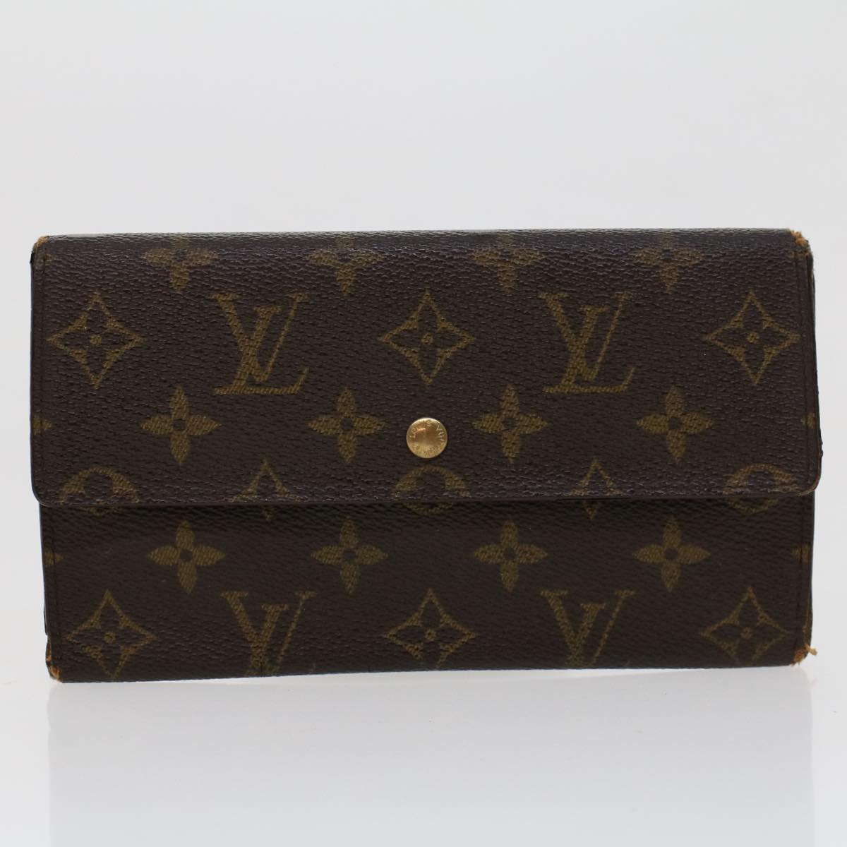 LOUIS VUITTON Monogram Monogram Mini Wallet 4Set Khaki LV Auth bs6094