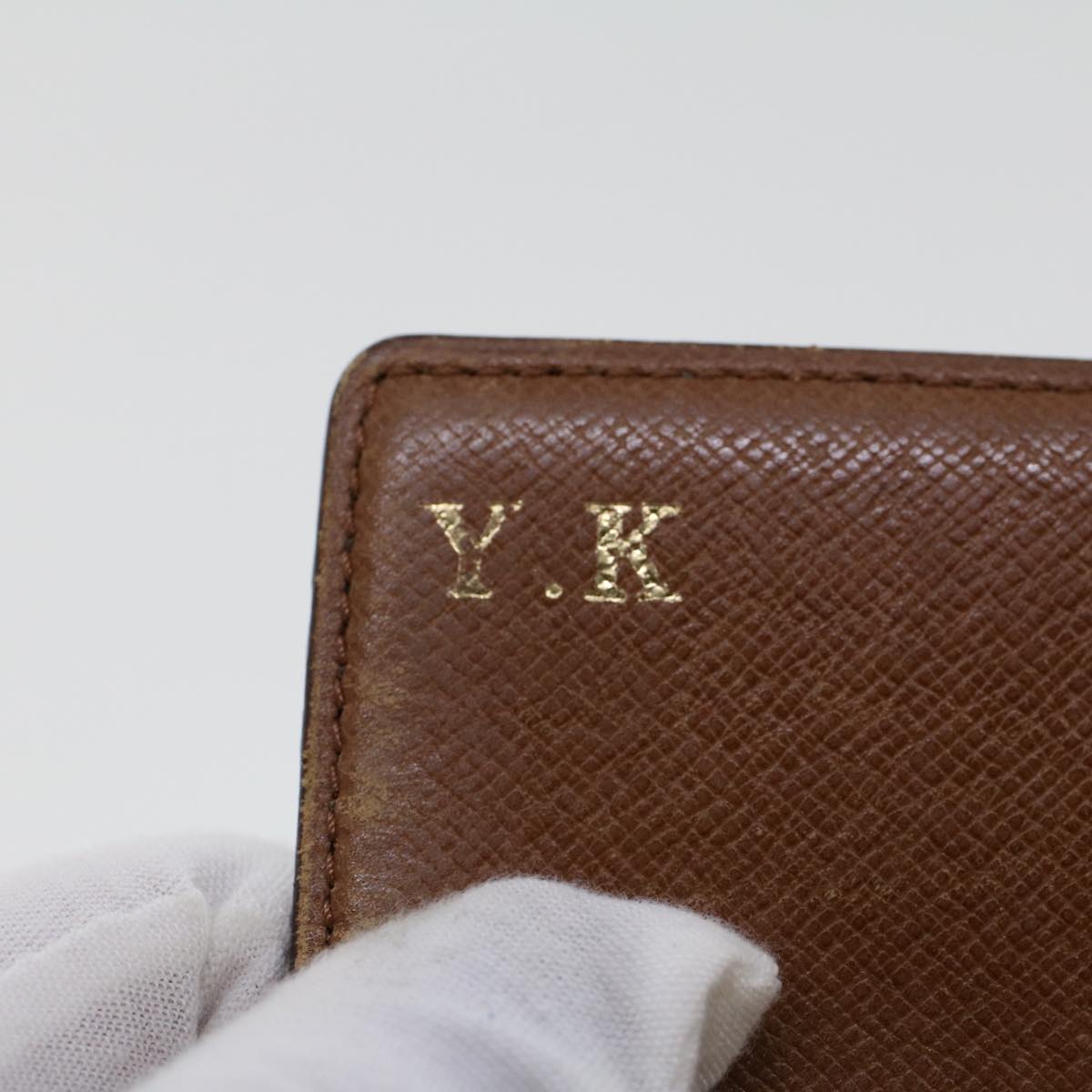 LOUIS VUITTON Monogram Monogram Mini Wallet 4Set Khaki LV Auth bs6094