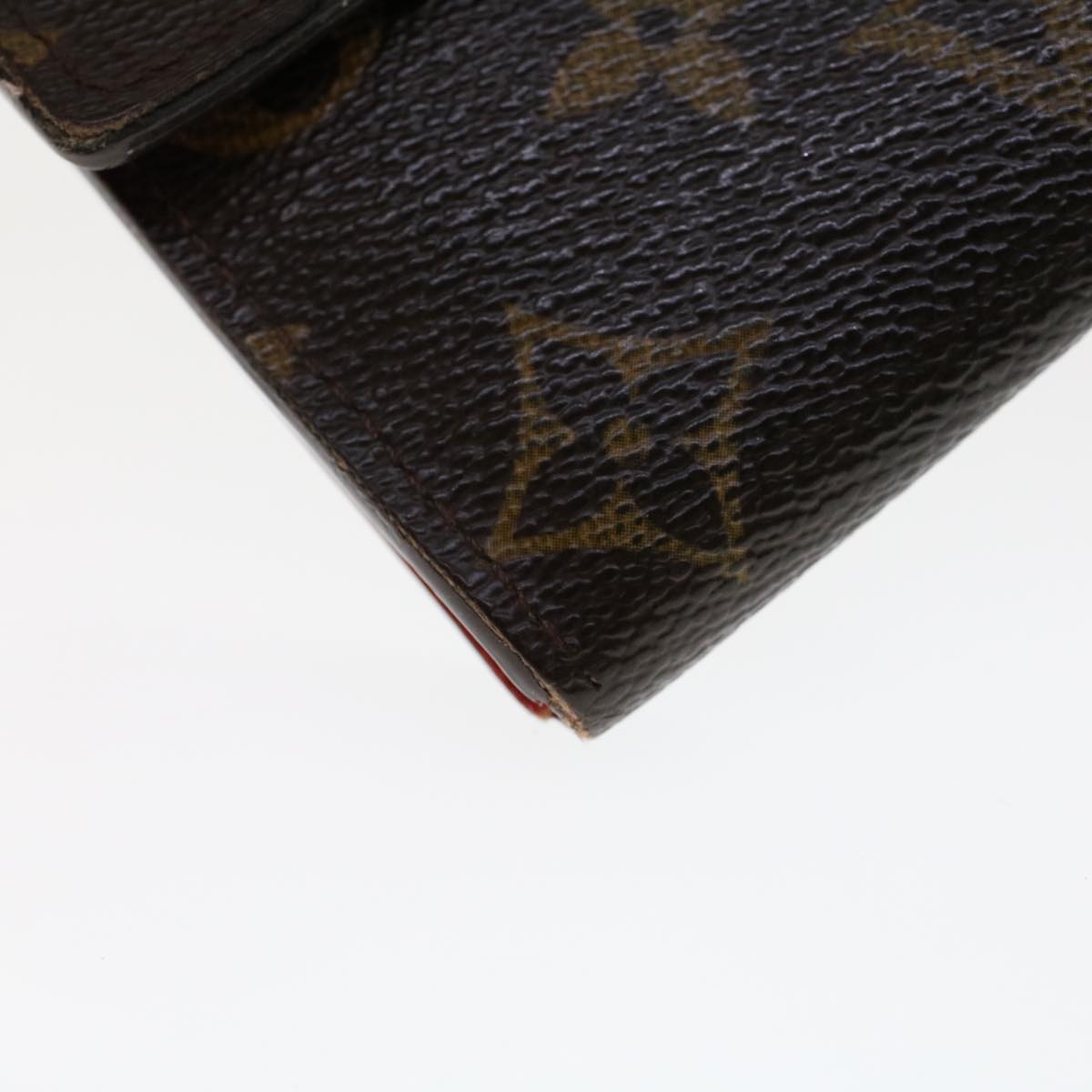 LOUIS VUITTON Monogram Groom Portefeiulle Sarah Long Wallet M60034 Auth bs6106