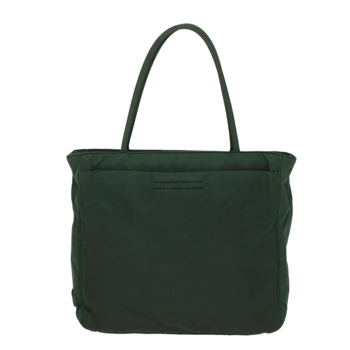 PRADA Shoulder Bag Nylon Green Auth bs6120 - 0