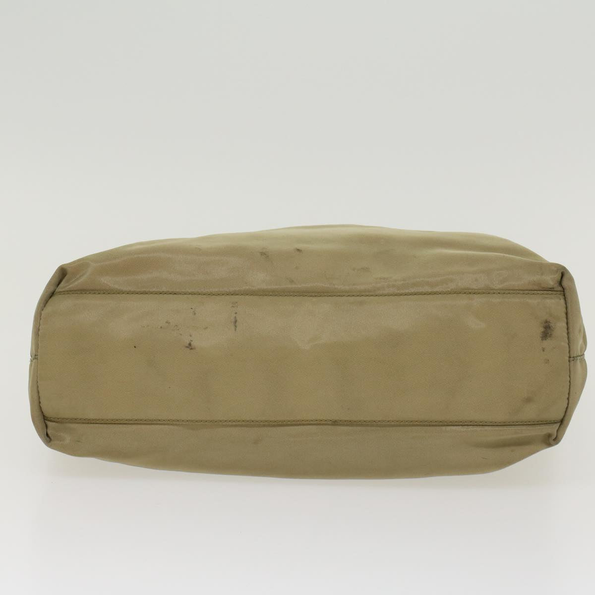 PRADA Shoulder Bag Nylon Khaki Auth bs6125