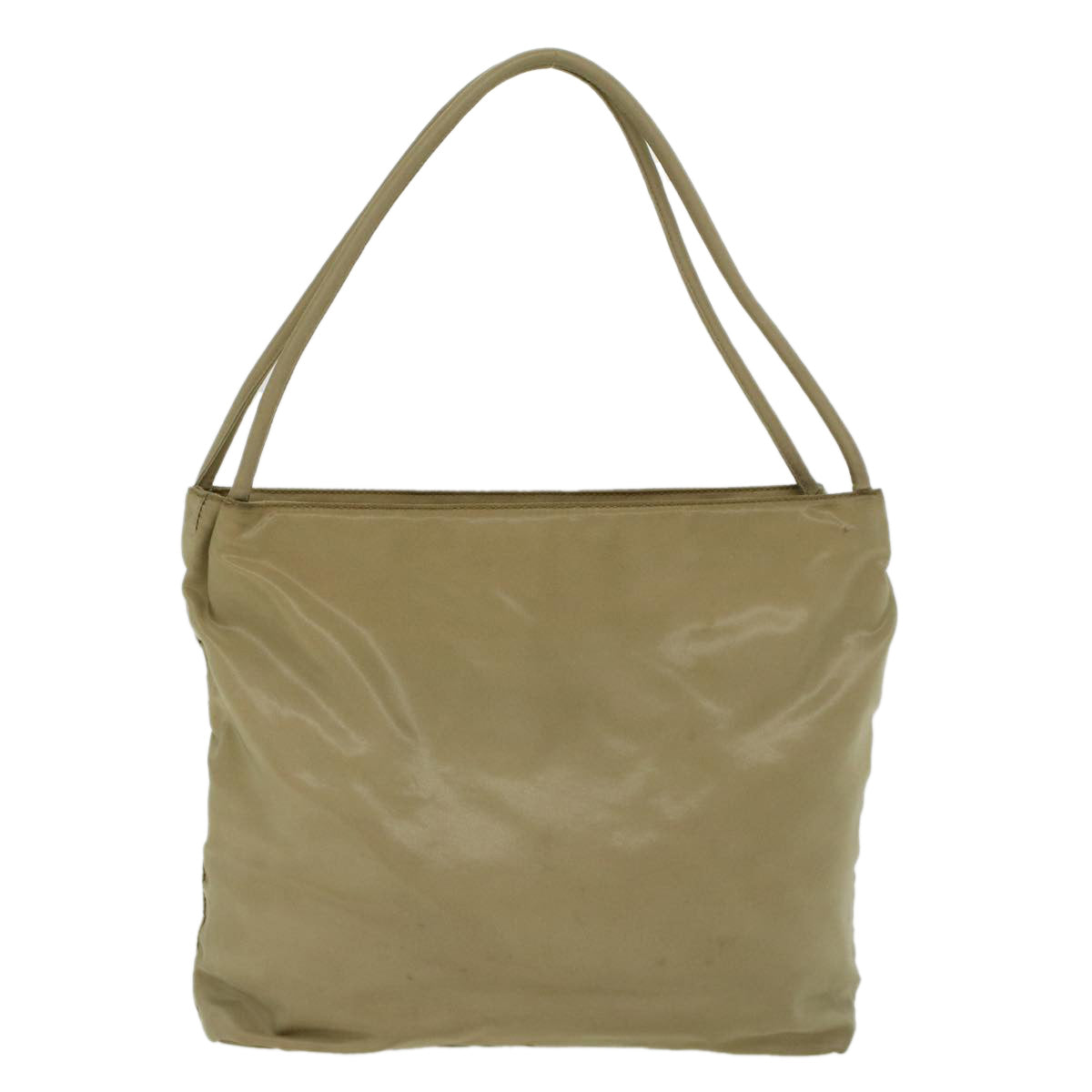 PRADA Shoulder Bag Nylon Khaki Auth bs6125 - 0