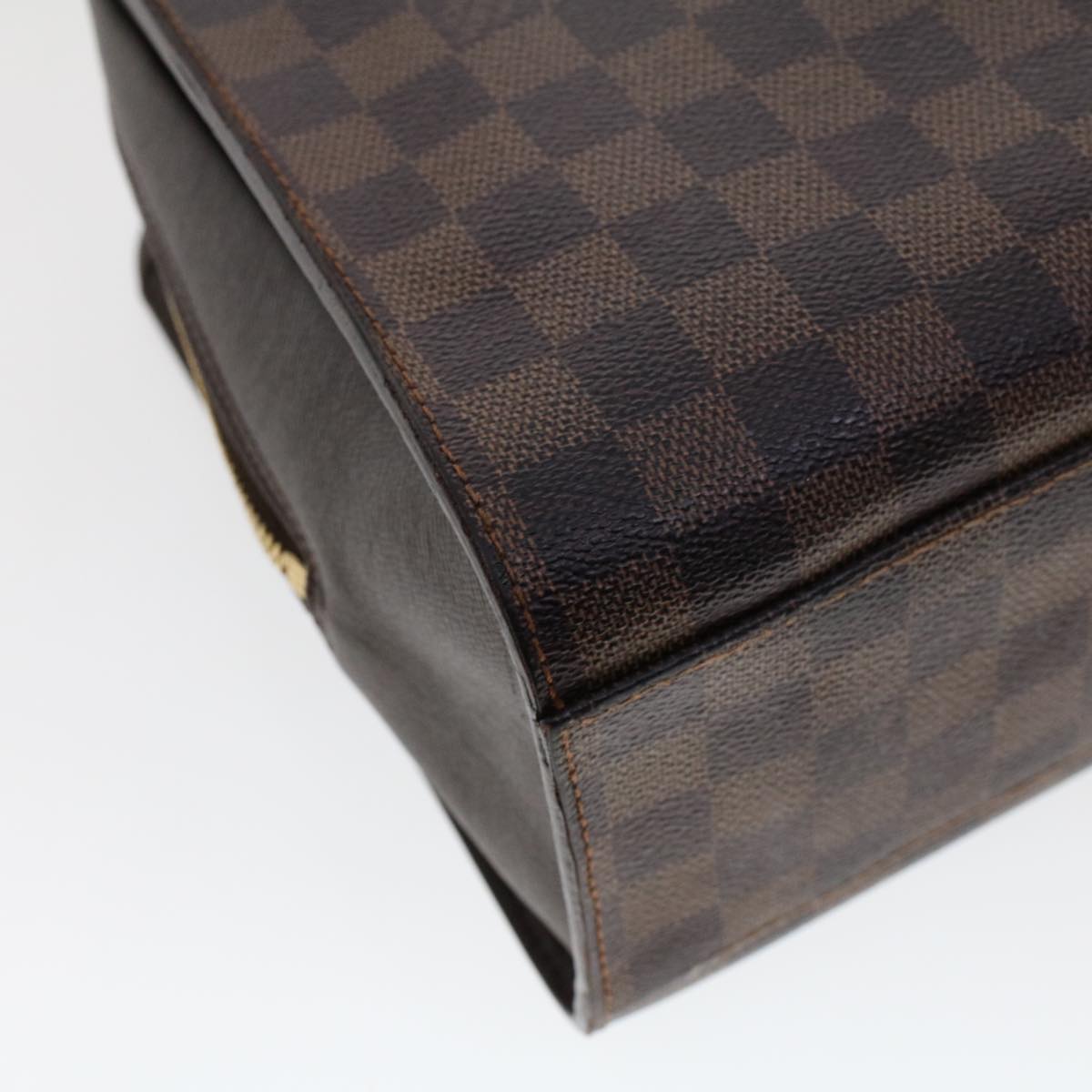 LOUIS VUITTON Damier Ebene Triana Hand Bag N51155 LV Auth bs6136