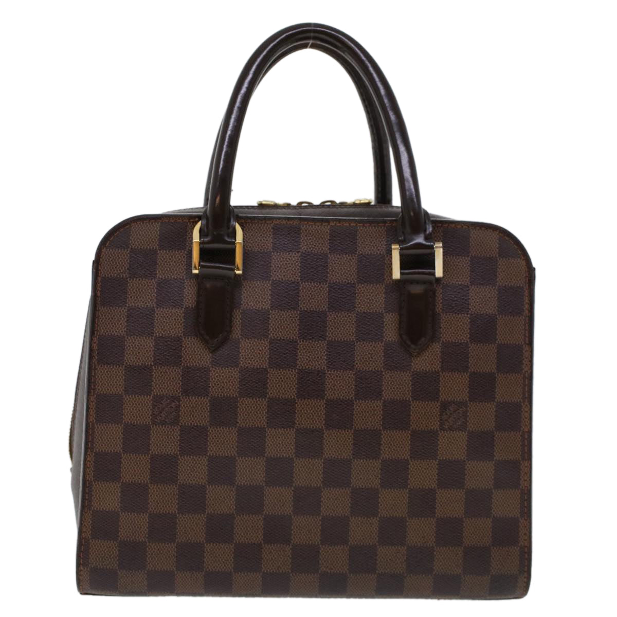 LOUIS VUITTON Damier Ebene Triana Hand Bag N51155 LV Auth bs6136