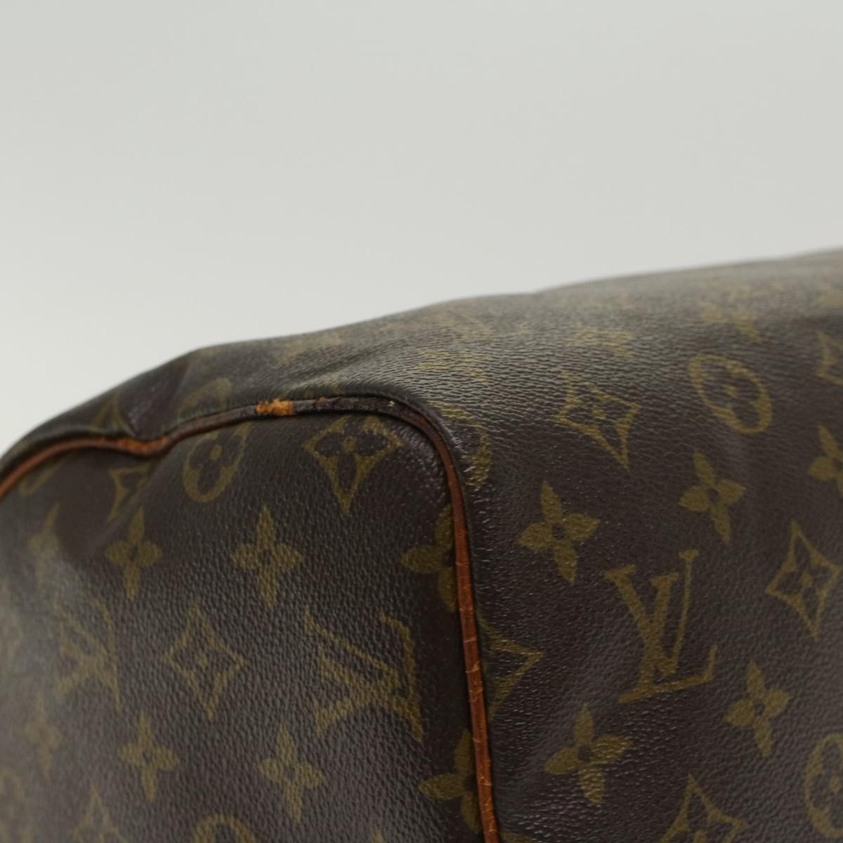 LOUIS VUITTON Monogram Speedy 30 Hand Bag M41526 LV Auth bs6189