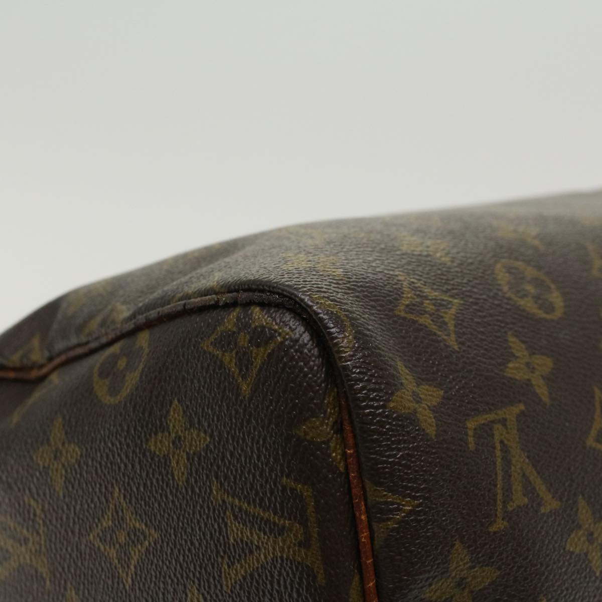 LOUIS VUITTON Monogram Speedy 30 Hand Bag M41526 LV Auth bs6189