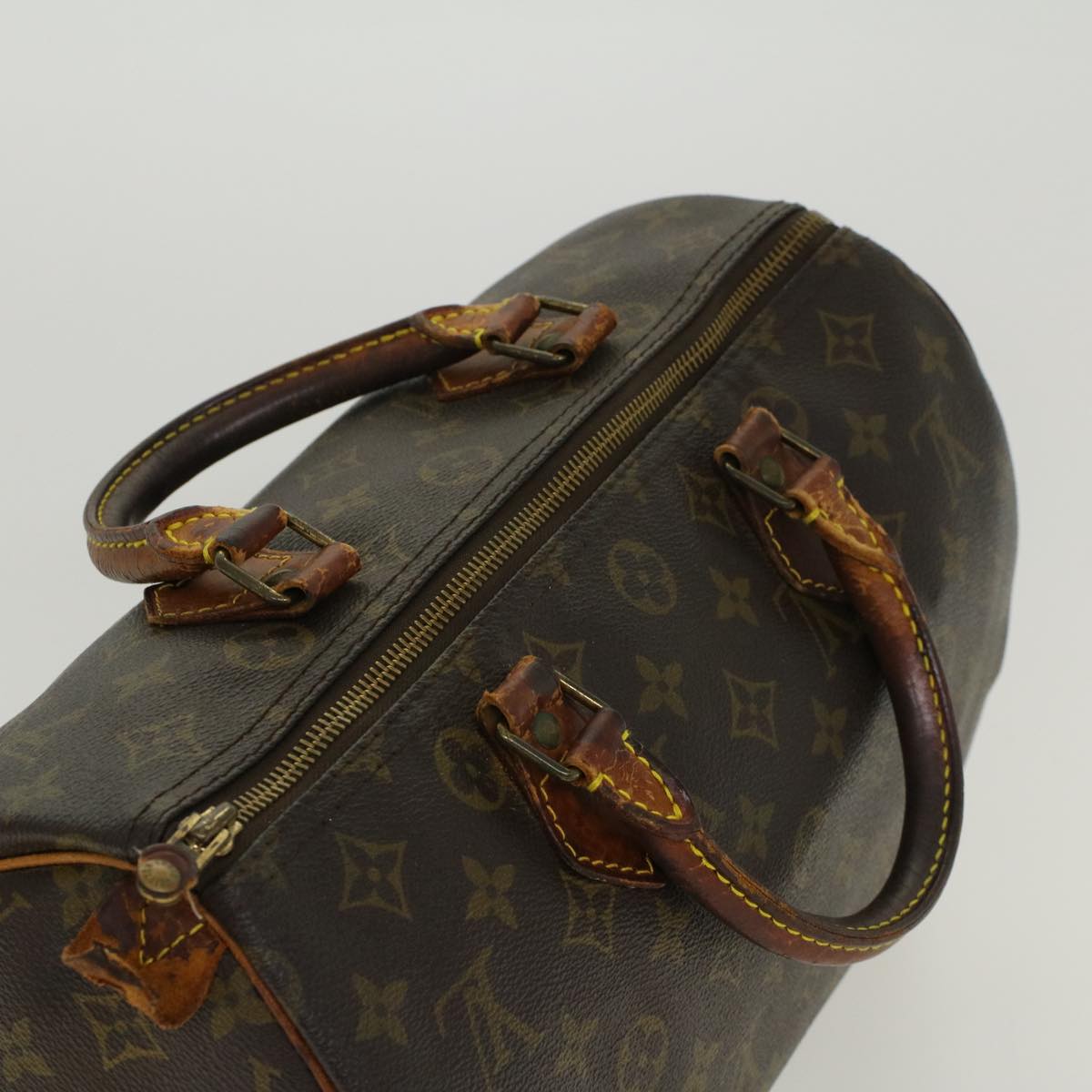 LOUIS VUITTON Monogram Speedy 30 Hand Bag M41526 LV Auth bs6189