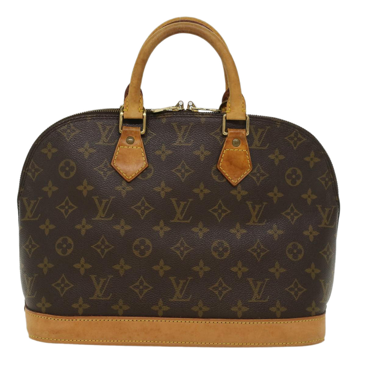 LOUIS VUITTON Monogram Alma Hand Bag M51130 LV Auth bs6196