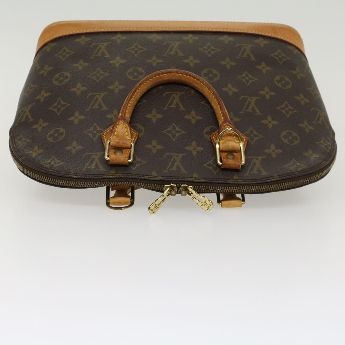 LOUIS VUITTON Monogram Alma Hand Bag M51130 LV Auth bs6196