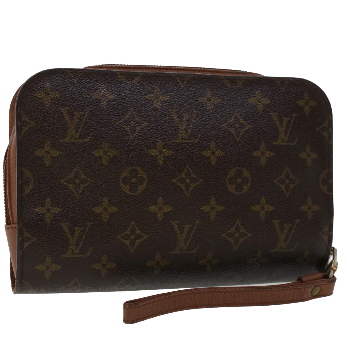 LOUIS VUITTON Monogram Orsay Clutch Bag M51790 LV Auth bs6200