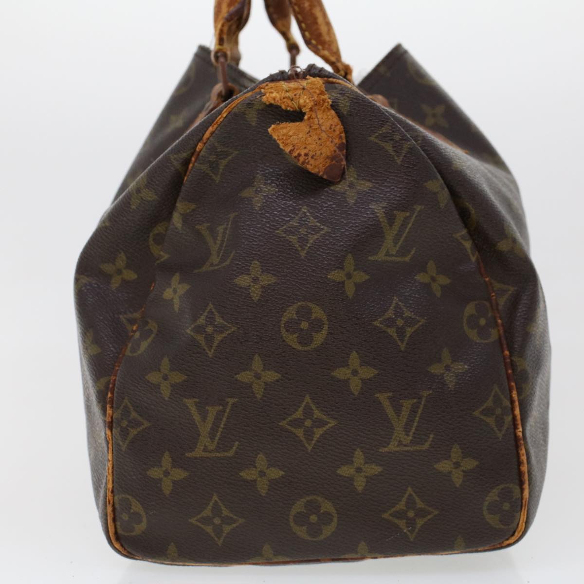 LOUIS VUITTON Monogram Speedy 30 Hand Bag M41526 LV Auth bs6219