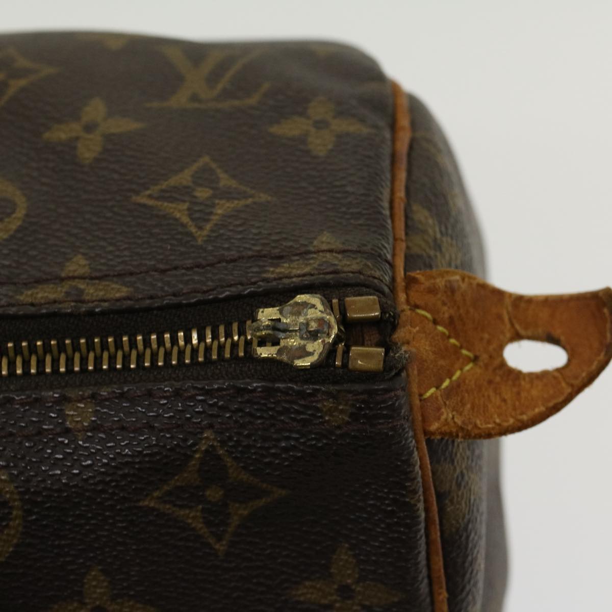 LOUIS VUITTON Monogram Speedy 30 Hand Bag M41526 LV Auth bs6220