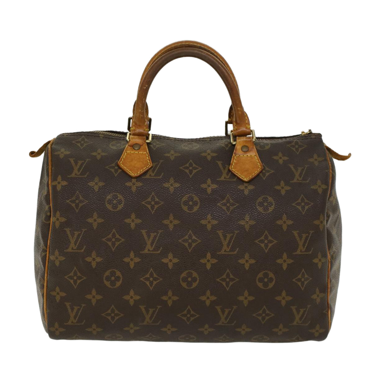 LOUIS VUITTON Monogram Speedy 30 Hand Bag M41526 LV Auth bs6220